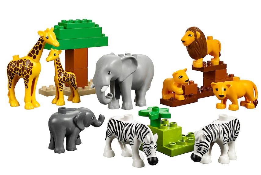 brevpapir Velsigne Sømil Lego 45012 Wild Animals Set – ToysBrick